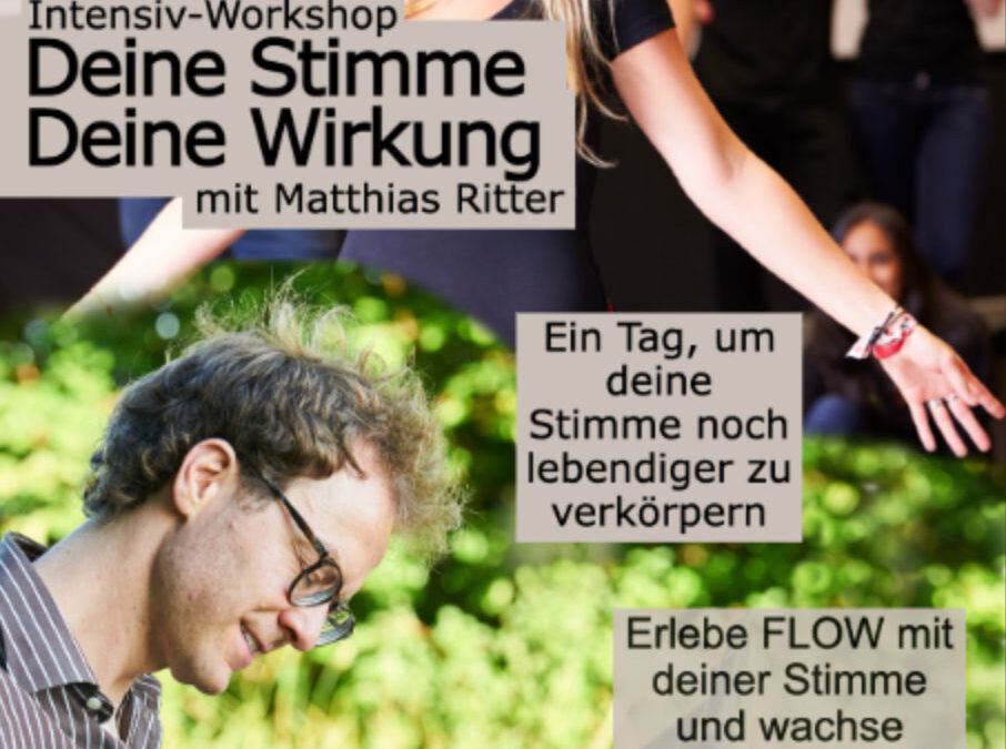Intensiv-Workshop: Deine Stimme – Deine Wirkung